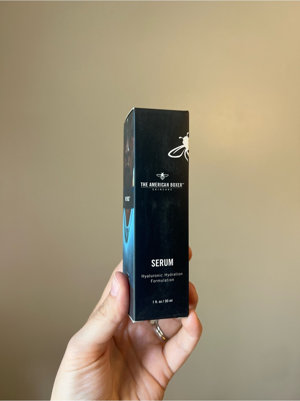 Liquid Gold Serum by The American Boxer Anti-Aging Hydrating Face Serum for Men